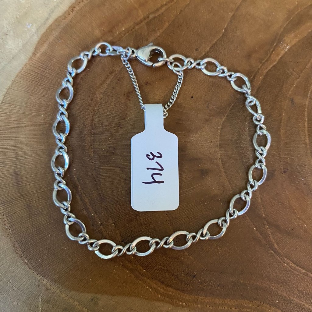 James Avery Medium Twist Charm Bracelet Size S Sterling Silver 59$